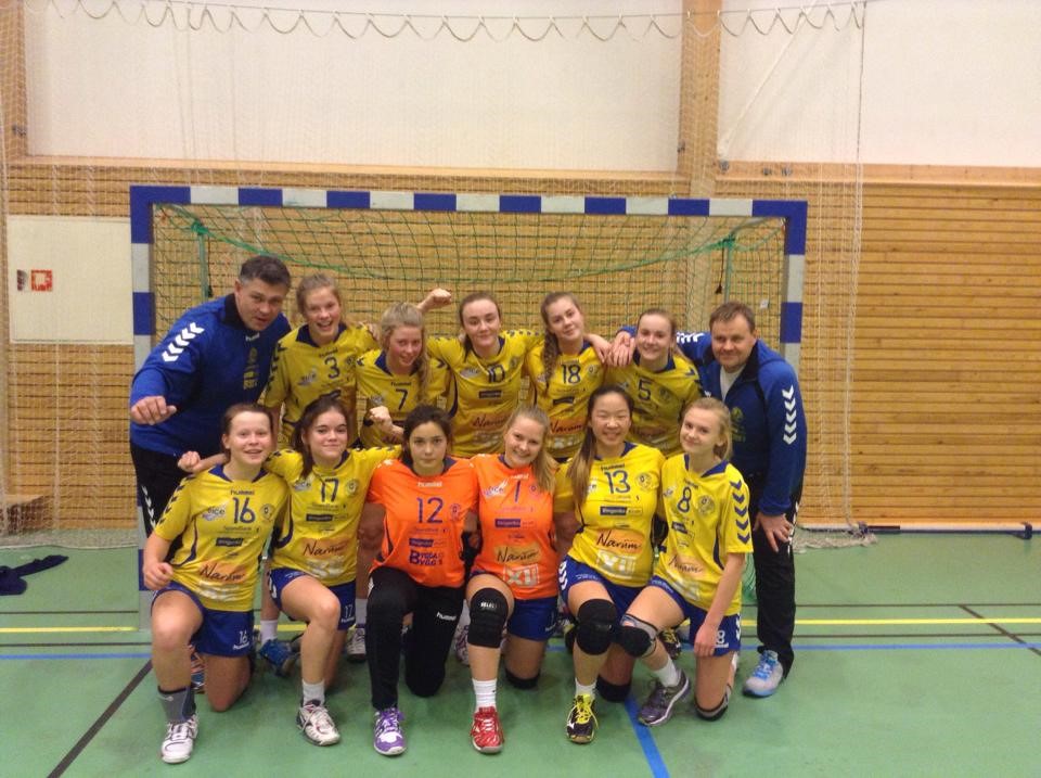 Vi vinner vår siste A-serie kamp mot Reistad 23-17