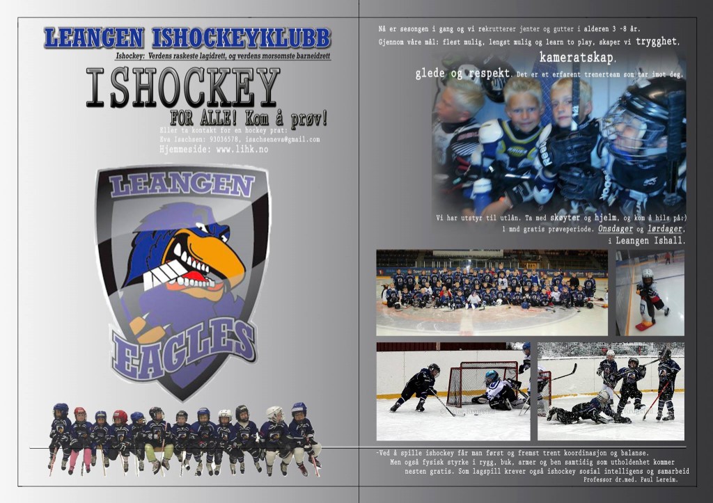 Hockeyskolen er i gang.