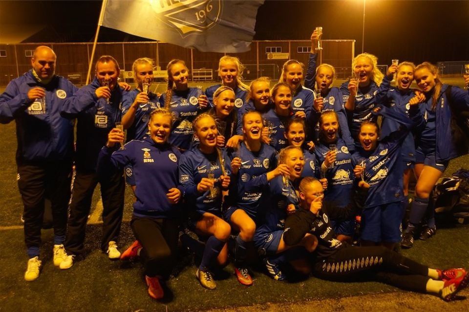 Kom feir seriemesterne i J16 0.-divisjon kl 2000 i kveld