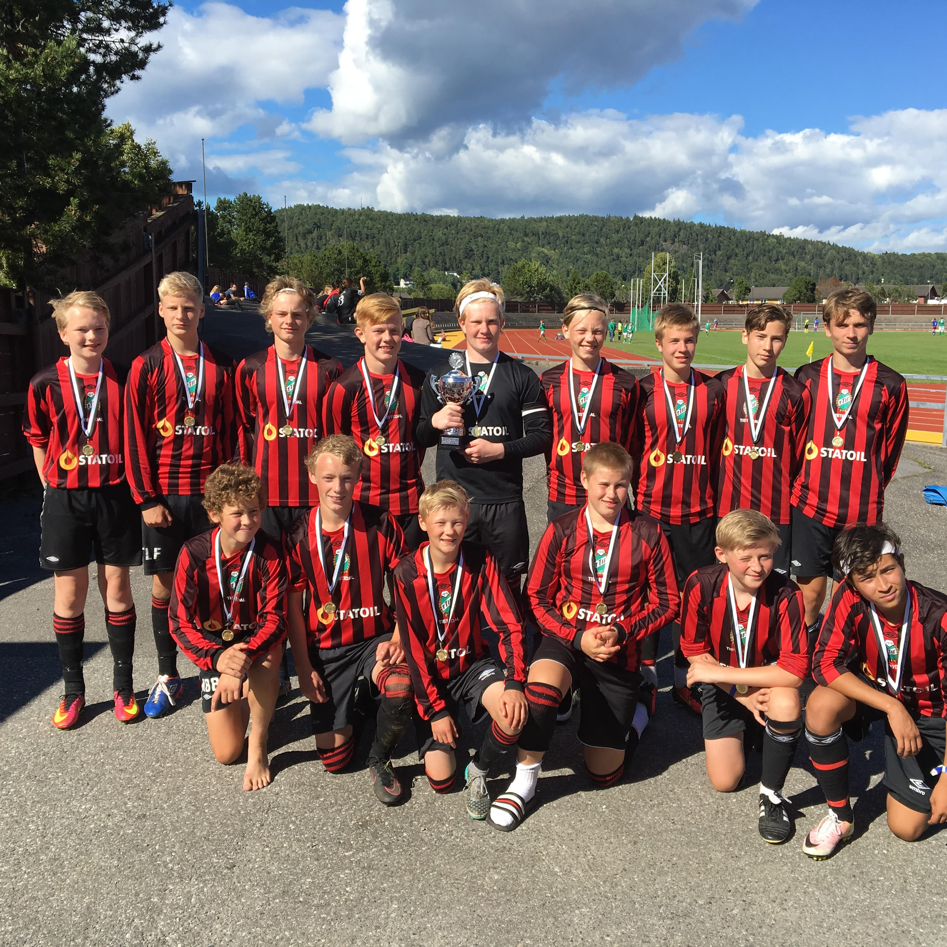 Gutter 15 vinneren av Fjordline Cup