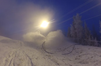 Endelig mulighet for snøproduksjon, vi trenger snøkanonvakter