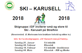 Bli med på EIF sin skikarusell 2018