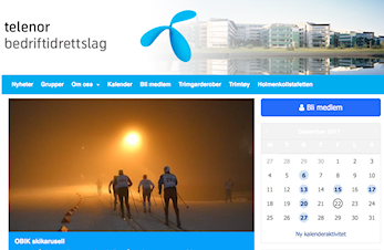 Nye websider - Viktig informasjon