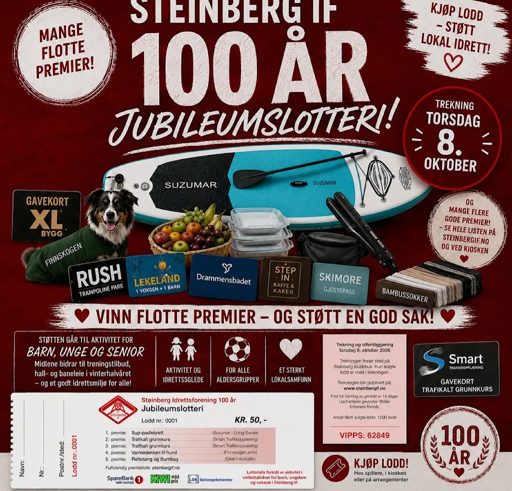 Image for Vinnere av jubileumslotteri