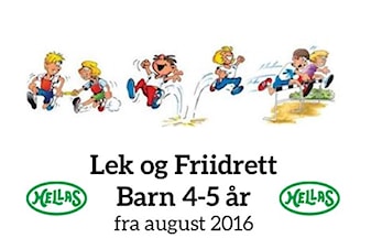 NYHET: Lek og Friidrett for de minste