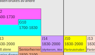 Image for Treningstider 2026/27
