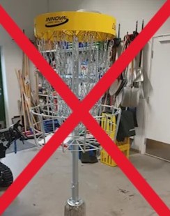 Image for Discgolfbanen stengt 16-20 sept