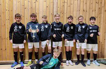Eikanger IL G14 vinner av Reigstad Bygg Cup 2024