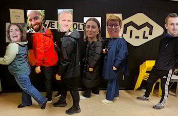 Første møte for det nye styret!