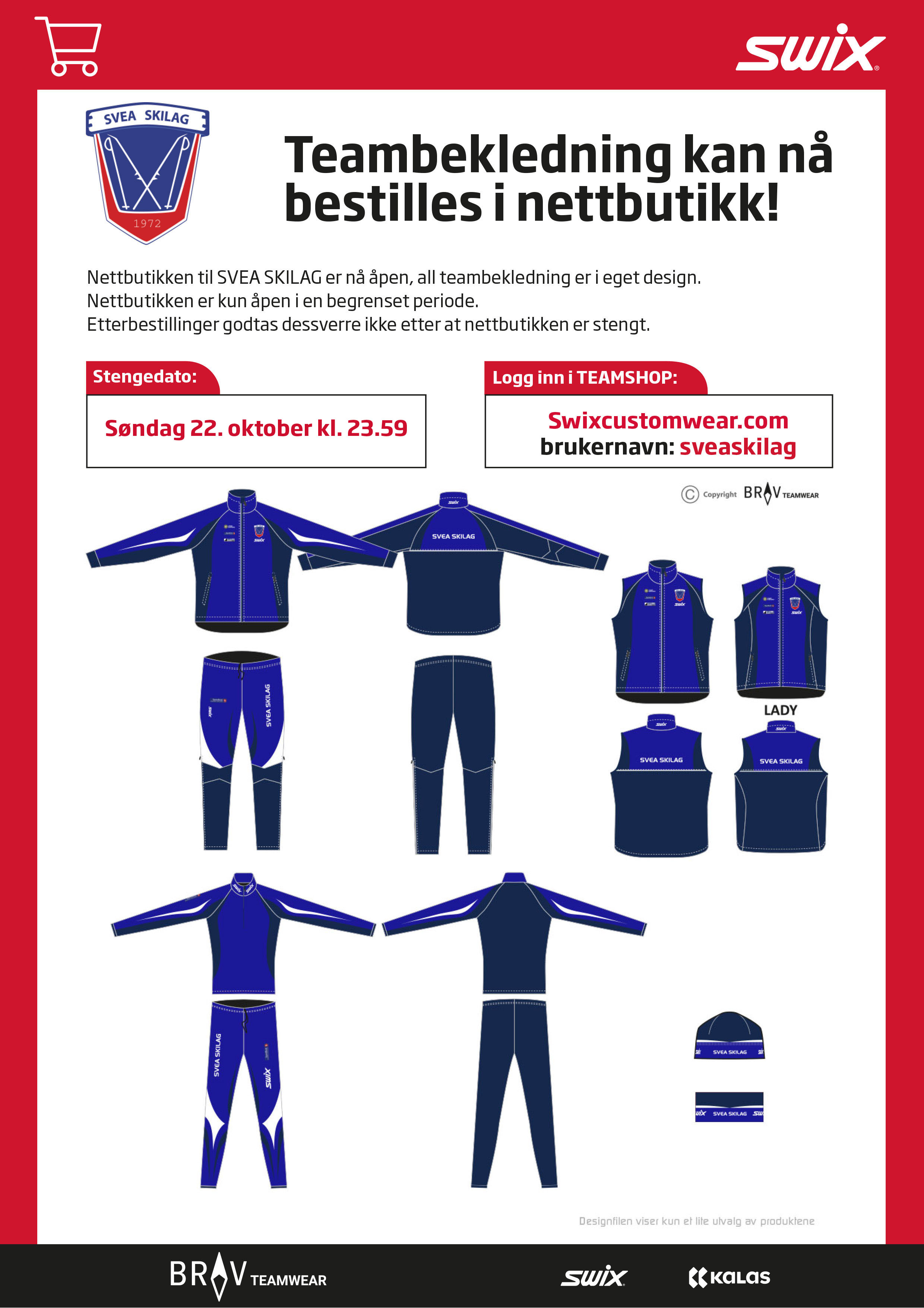 Klubbtøy Svea skilag