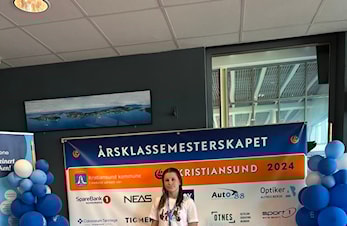 Fin 27. plass til Arina Amundsen under årets Zeekit Årsklassemesterskap