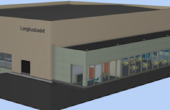 Nye Langhus bad