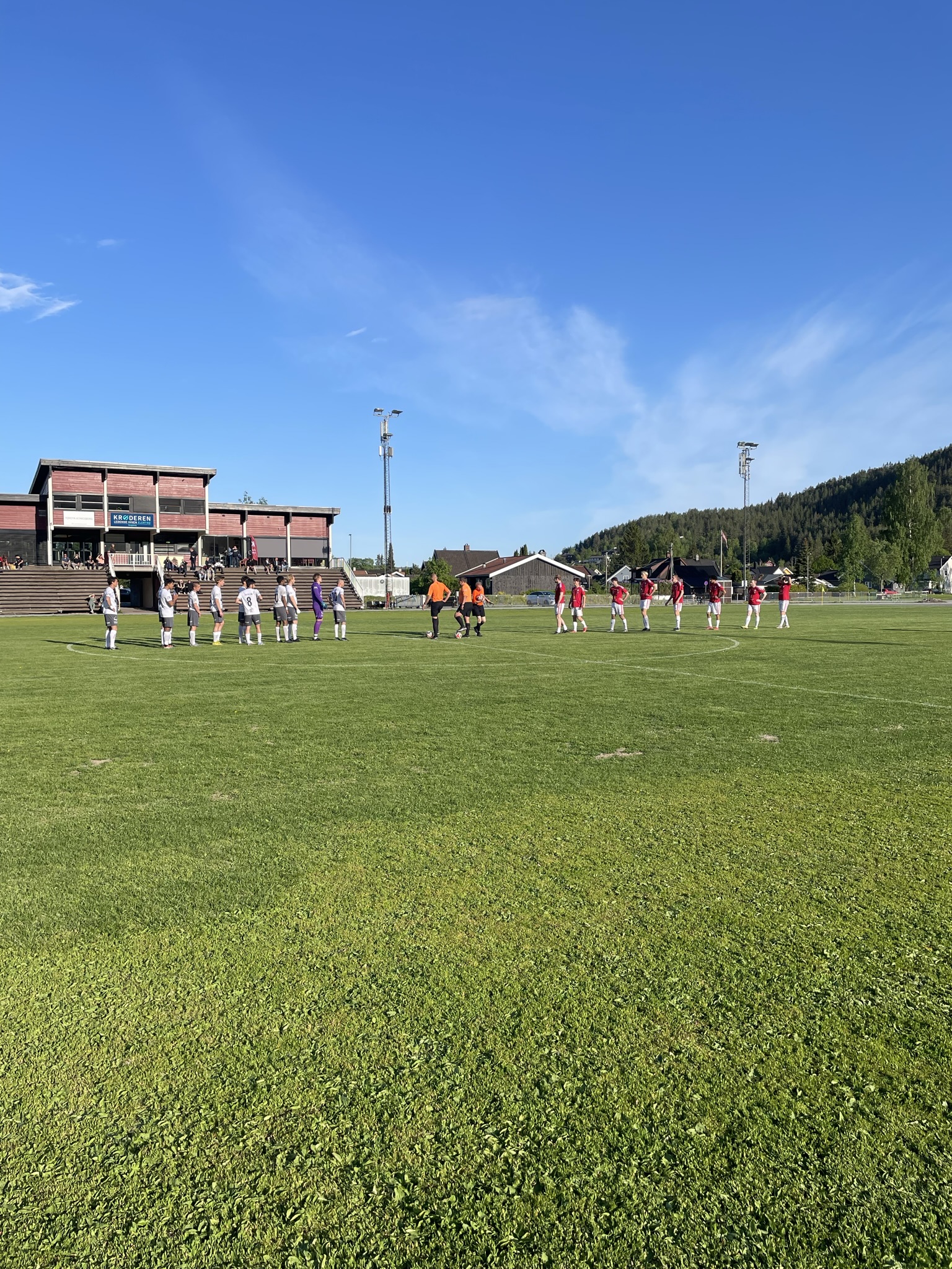 Før kampen - Hjemme mot Kongsberg IF