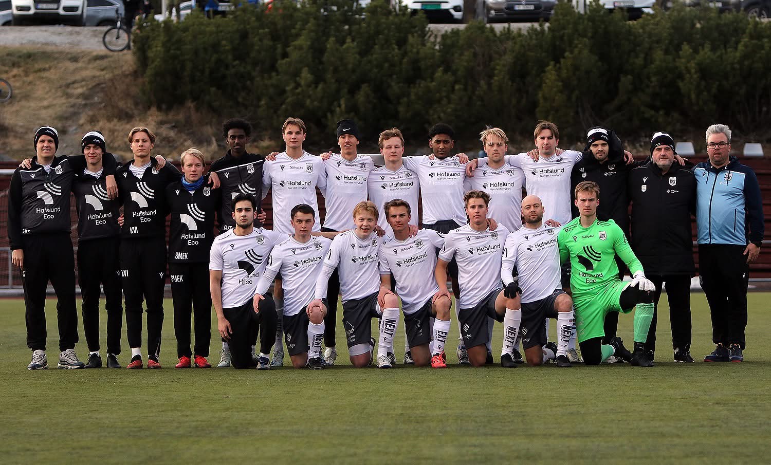 Før kampen - Åskollen borte!