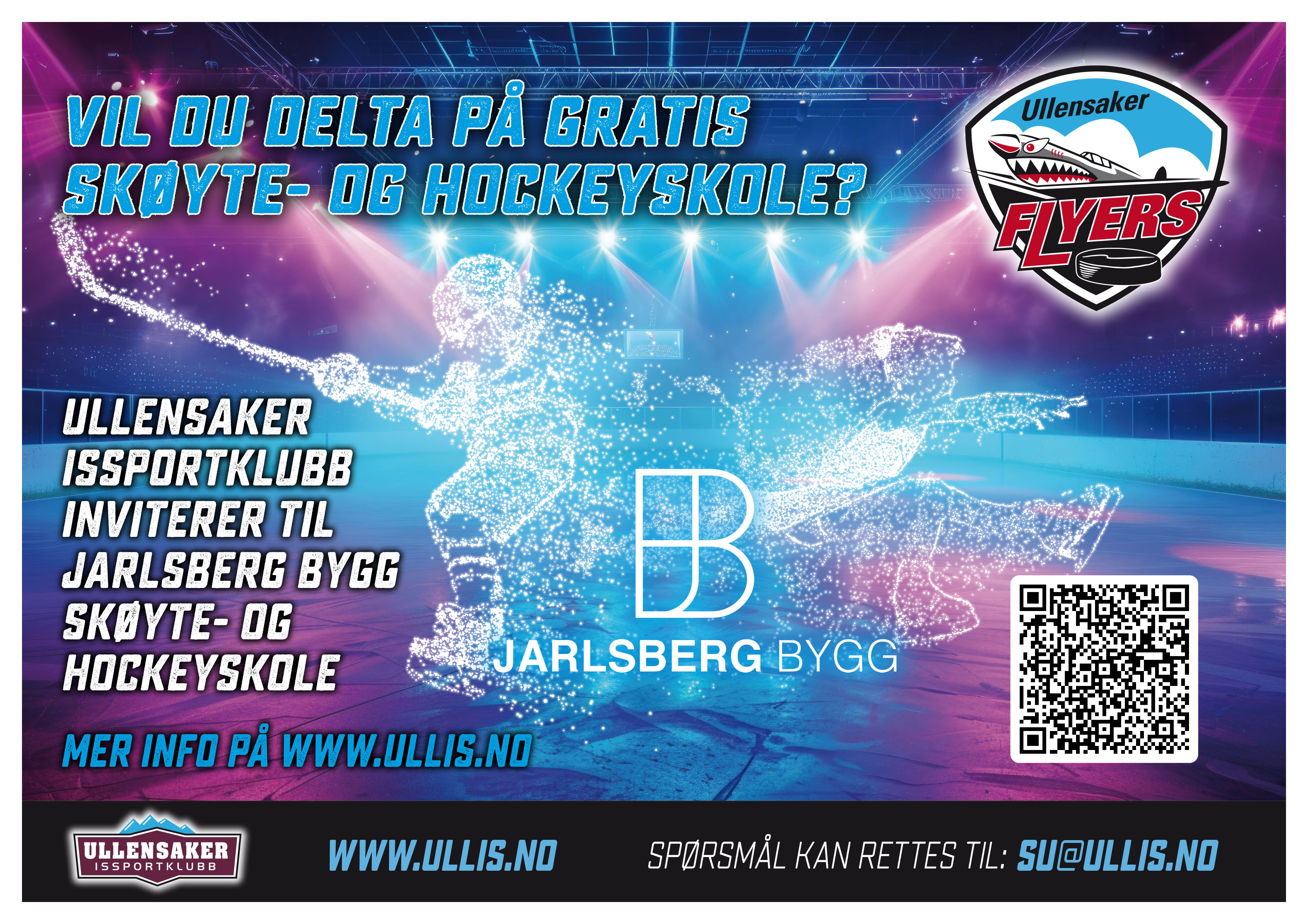 Jarlsberg Bygg skøyte - og hockeyskole