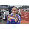 Andrea tok to NM-medaljer!