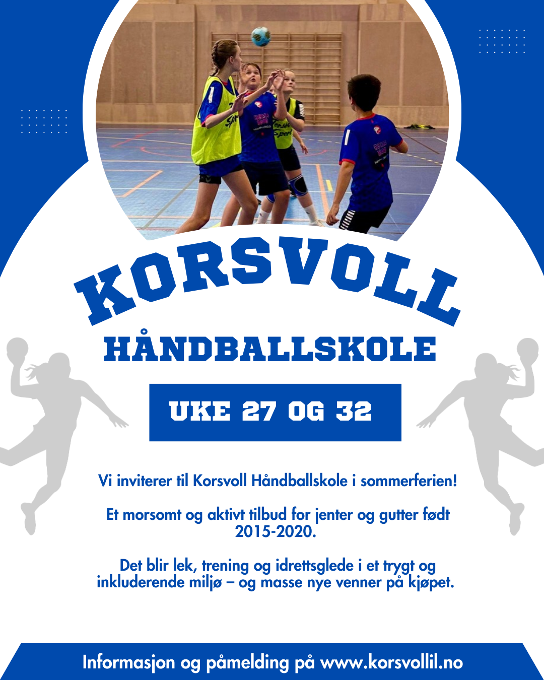 Image for Søk som trener til håndballskolene i sommer! 