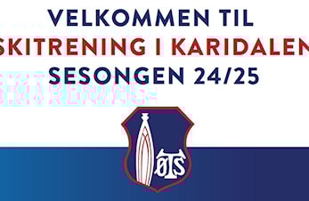Velkommen til treninger i Karidalen