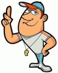 Bilderesultat for trainer cartoon