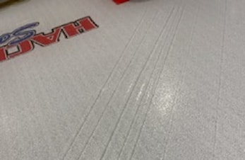 Hvis behov for bane, spør icamakerne før du bruker maskina