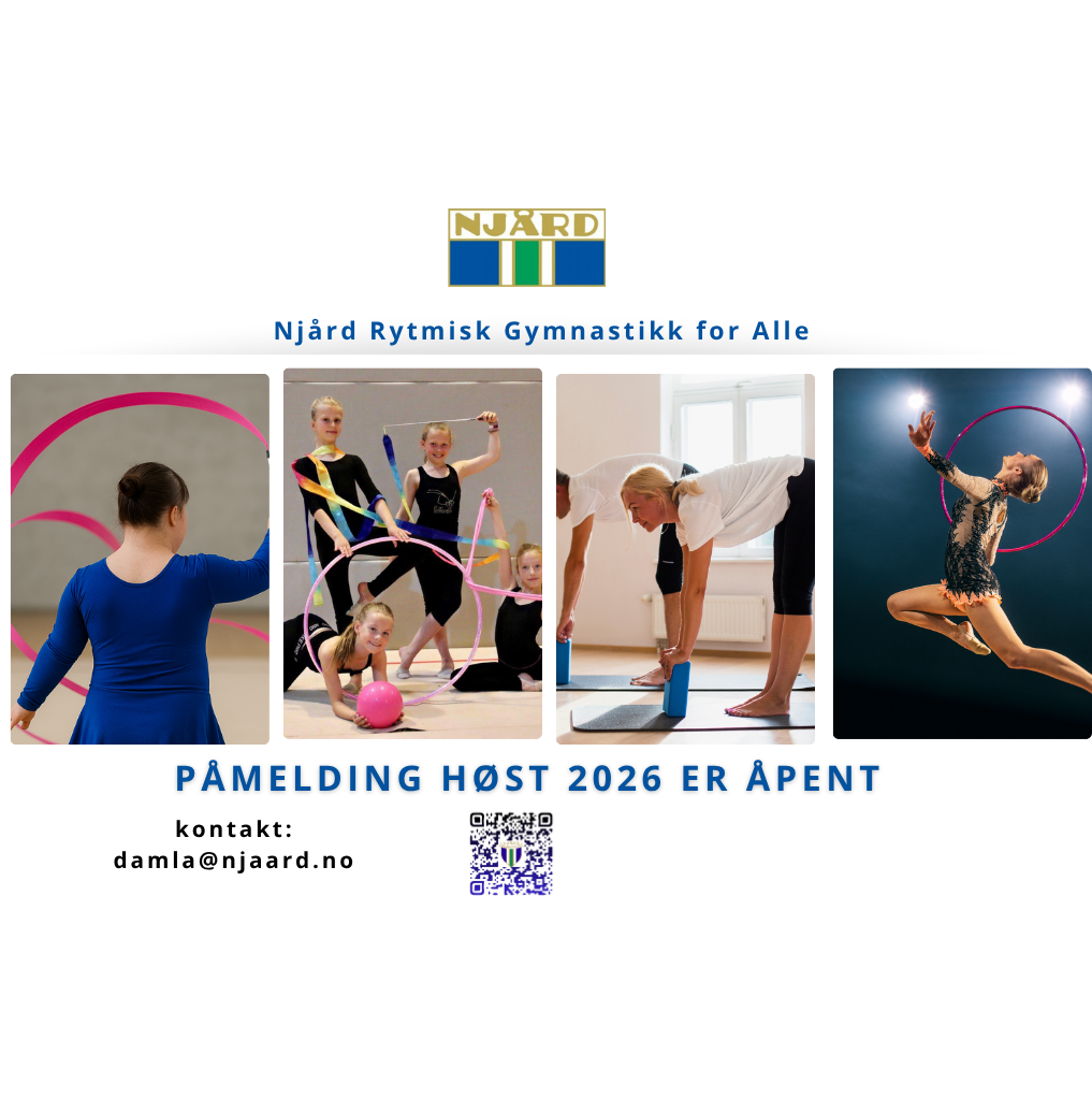 Image for Njård Rytmisk Gymnastikk Påmelding for HØST 2026