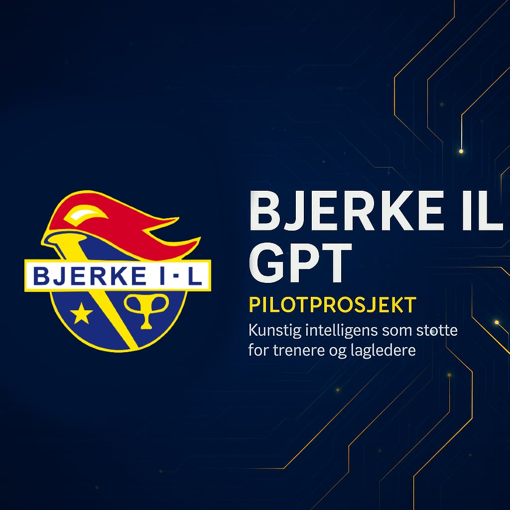 Bjerke IL lanserer pilotprosjekt: Bjerke IL GPT