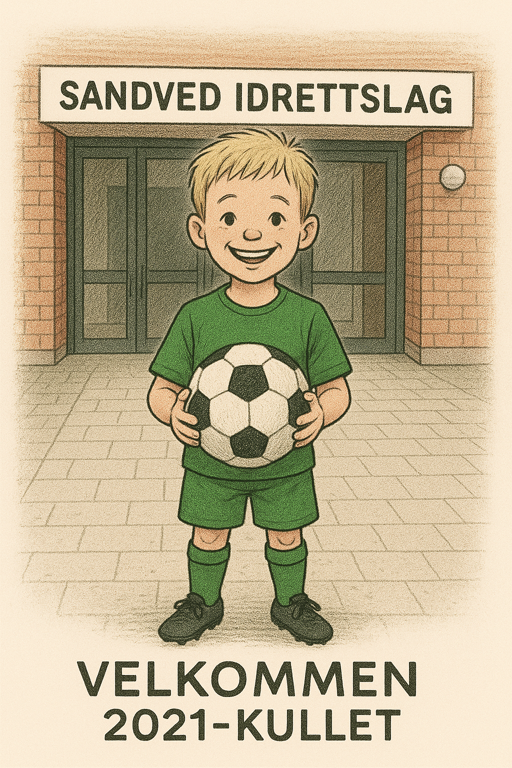 Til deg som er født i 2021 - Velkommen til Sandved IL
