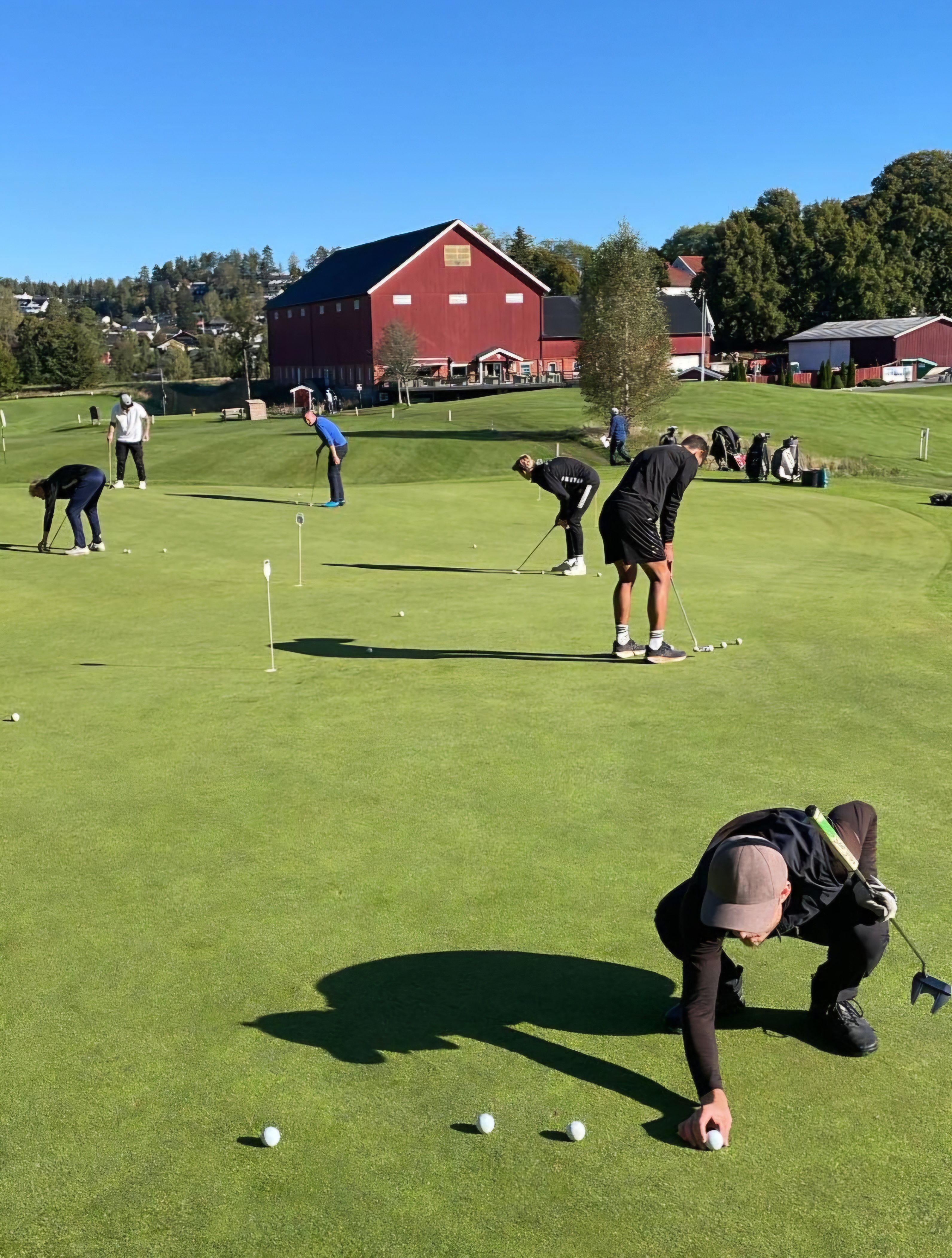 Veien til Golf- kurs 