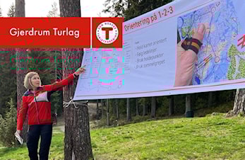 Kurs i kart og kompass 14. mai 2025