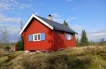 Nymalt på Busterud