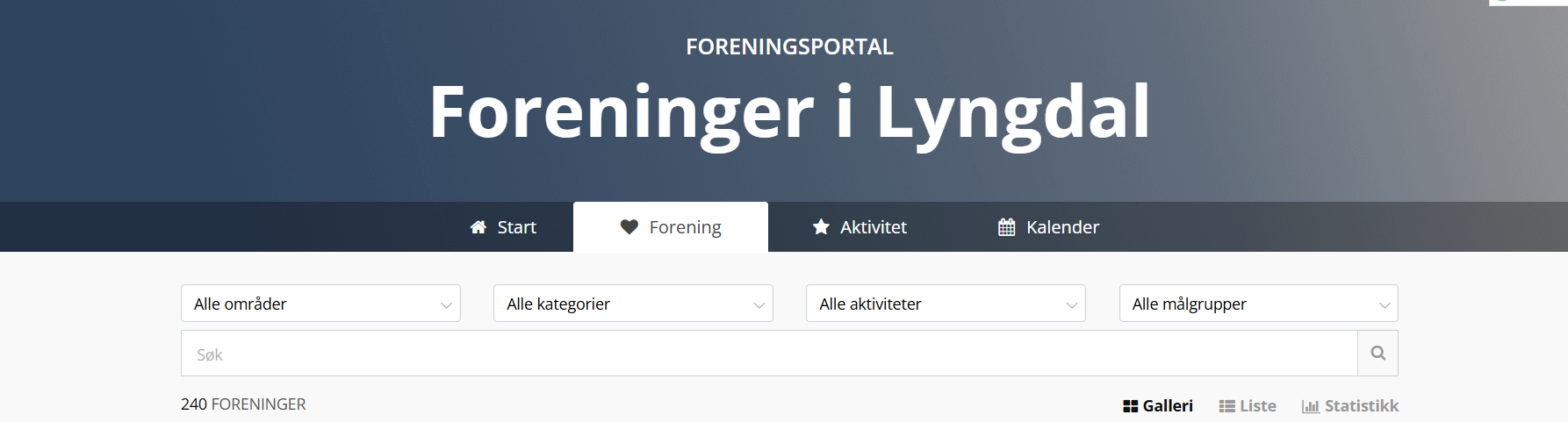 Hva skjer!? Sjekk foreningsportalen