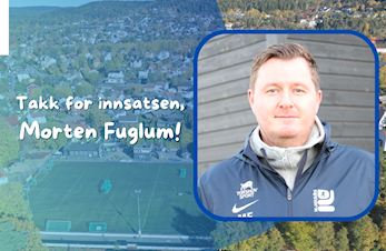 Takk for innsatsen, Morten!