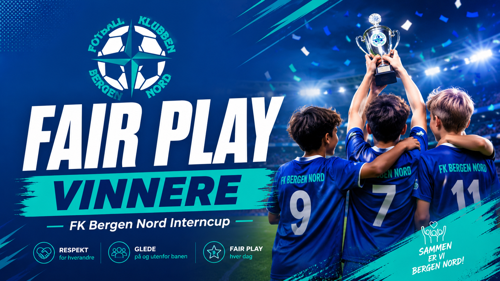 Vinnere av Fair Play-konkurransen på Interncupen 2026