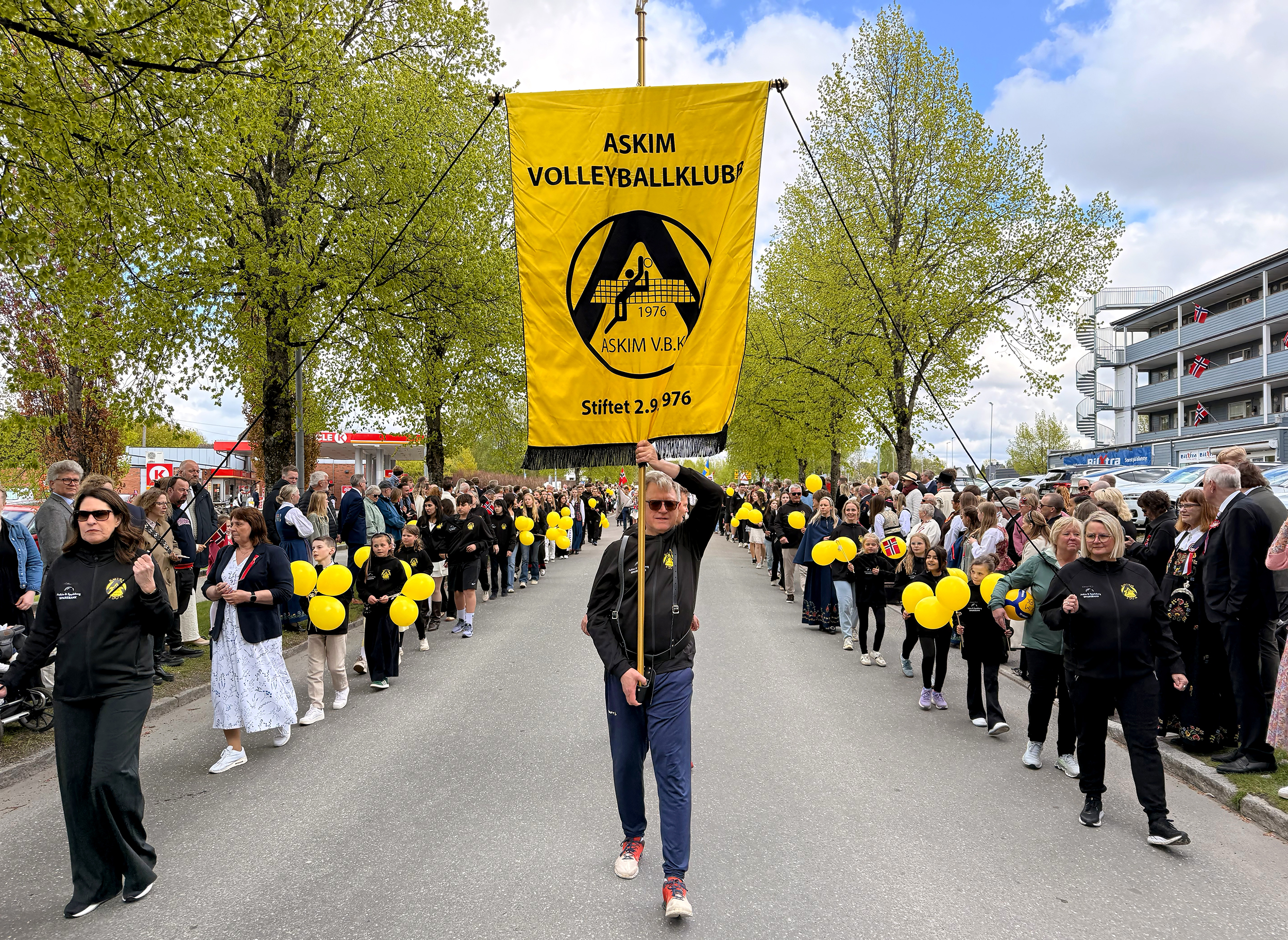Jubileumsmoro i borgertoget 17. mai