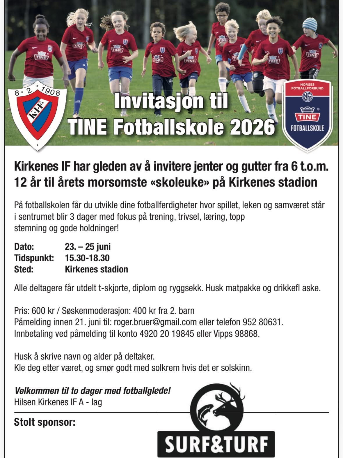 Image for ⚽️ SOMMERENS STORE FOTBALLHØYDEPUNKT ER TILBAKE! ⚽️