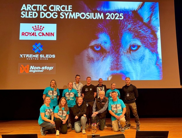 NHF tilstede p&#xE5; Arctic Circle Sled Dog Symposium Rovaniemi 2025