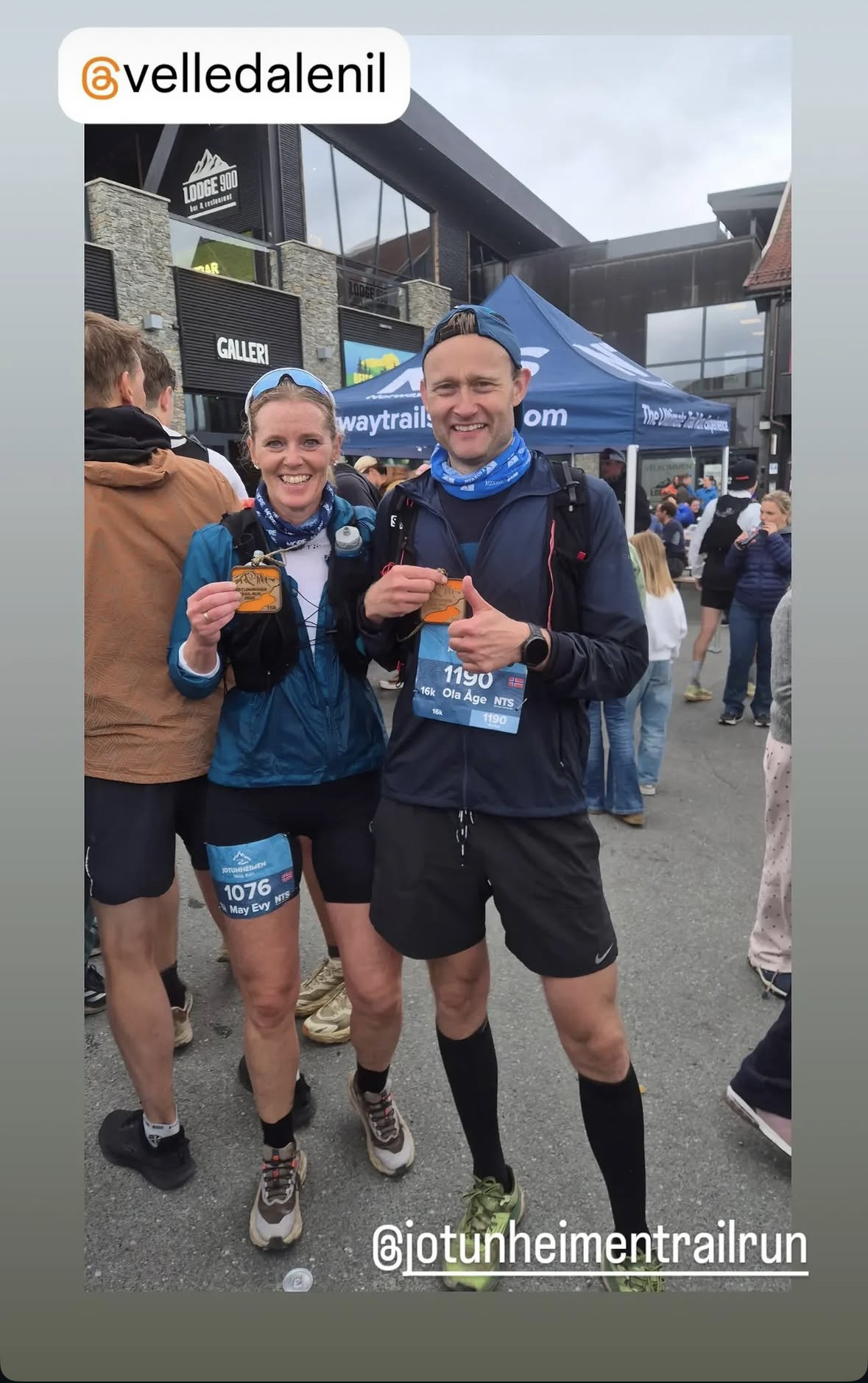 Image for JOTUNHEIMEN TRAIL RUN: May Evy og Ola Aage var der