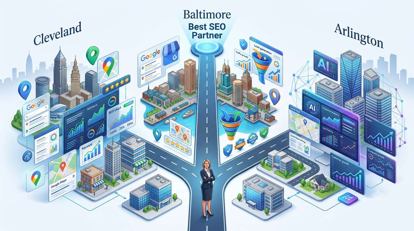 How to Choose the Right SEO Company: Lessons from Cleveland, Baltimore, and Arlington