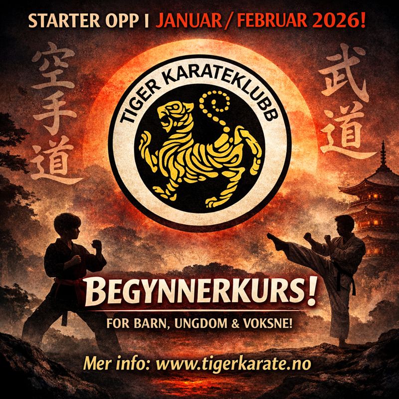 OPPSTART NYBEGYNNERE JANUAR 2026