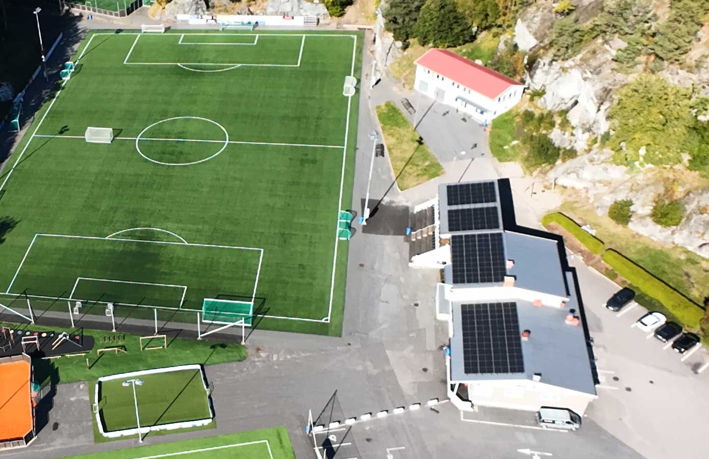 Solceller på AFO-bygget