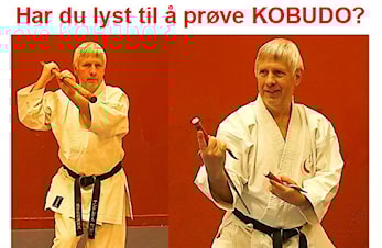 Vi starter med Kobudo, rett etter sommerferien!