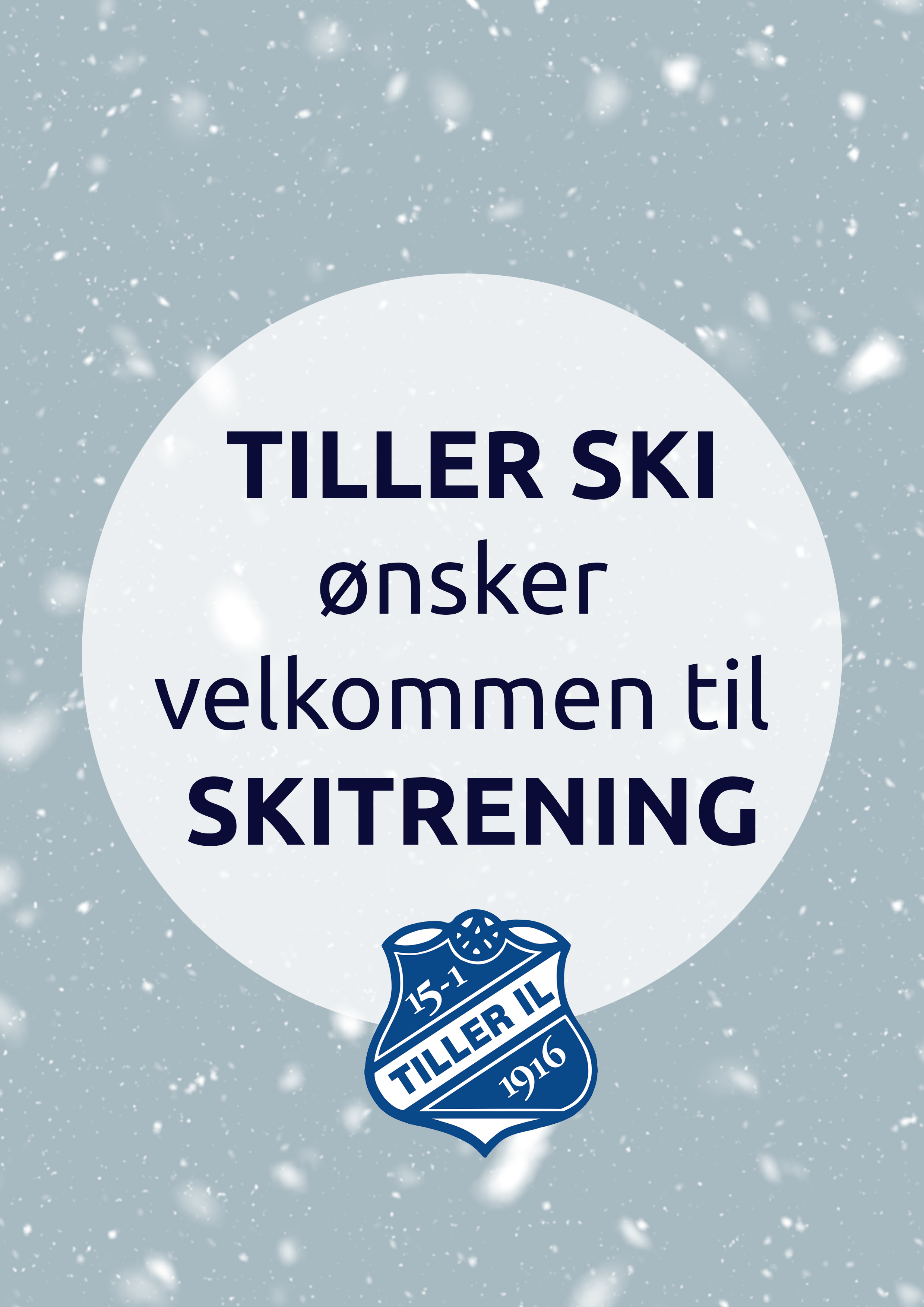 Oppstart smågruppa og foreldremøte sesongen 2024/25