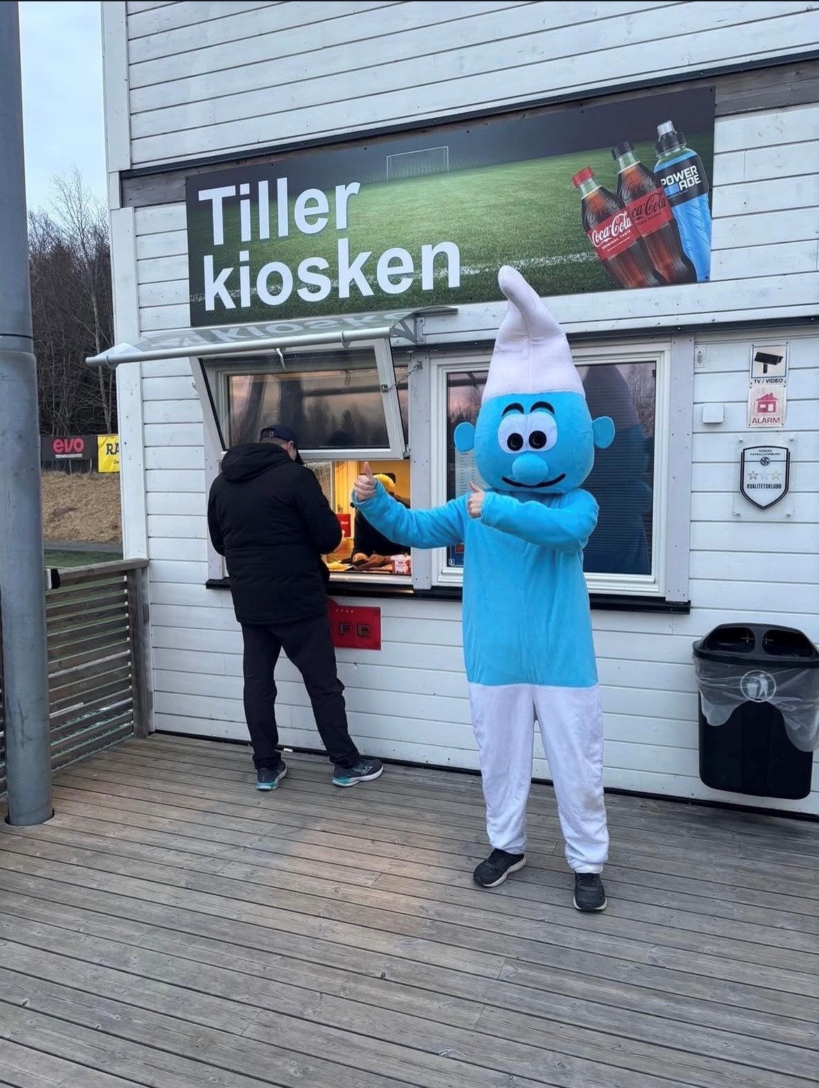 Tillermaskoten skapte stor stemning hos TOBB