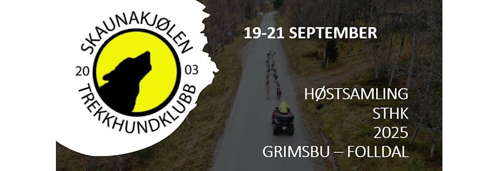 Høstsamling på Grimsbu med Skaunakjølen Trekkhundklubb