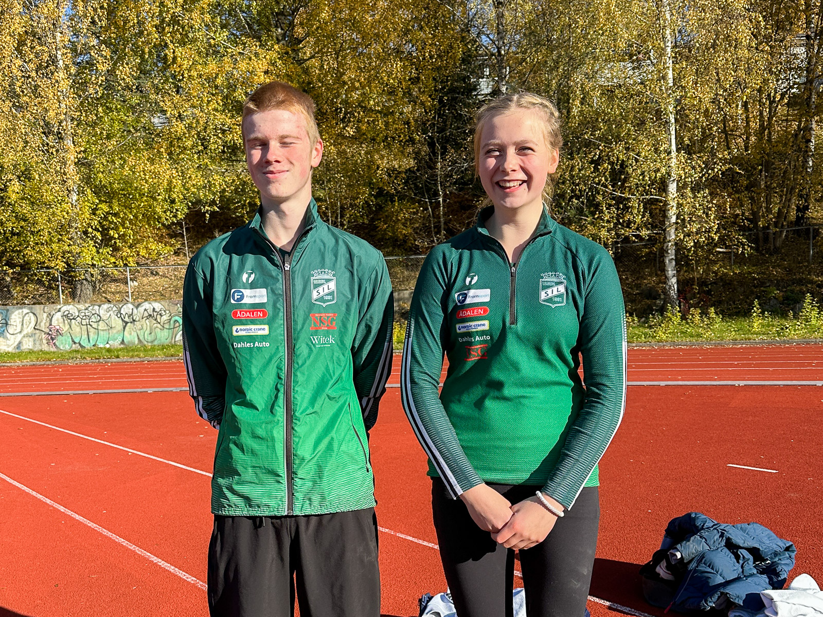 Image for Mathilde og Aron på kastsstevne
