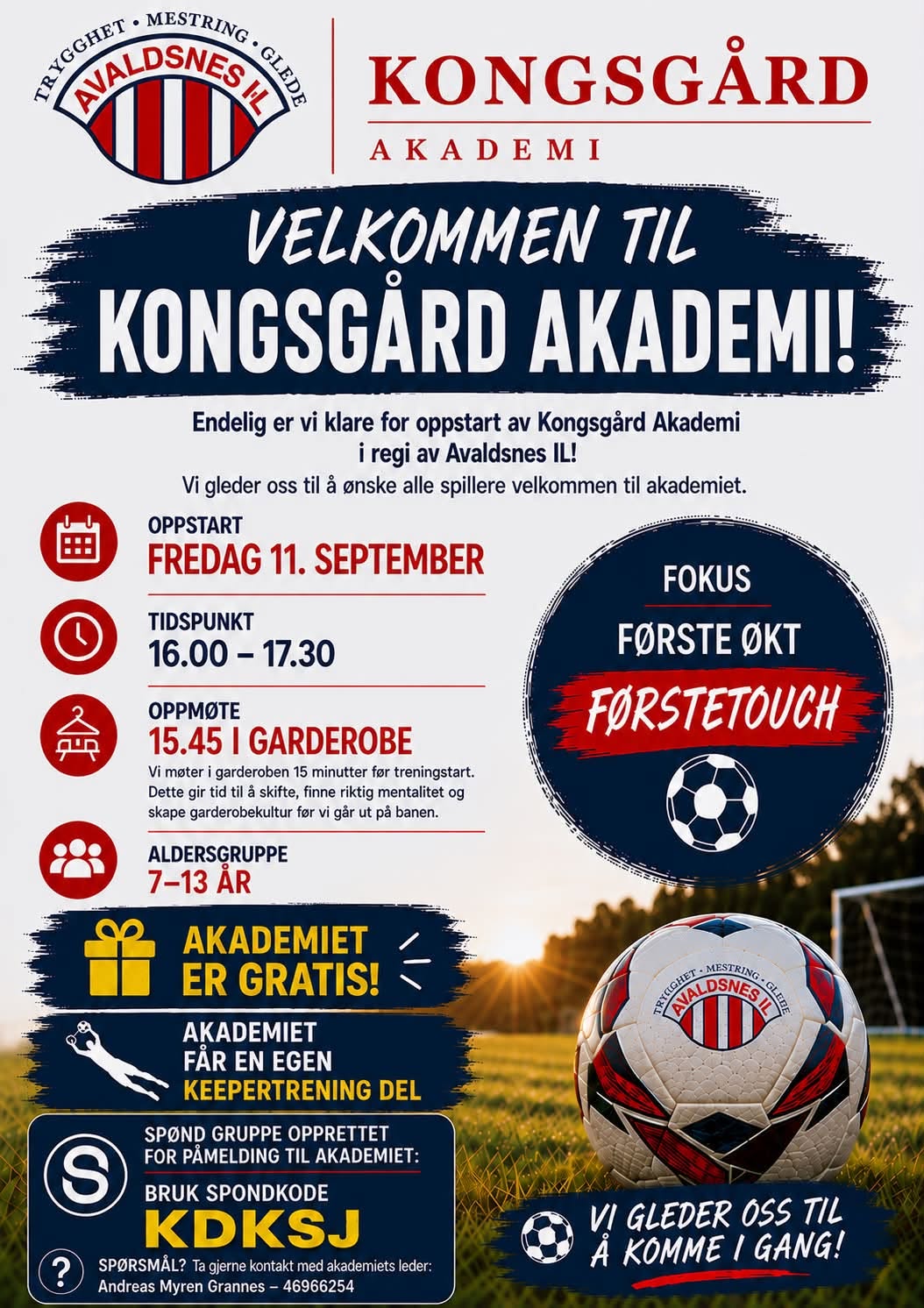 Image for Kongsgård Akademi - Nylansering!