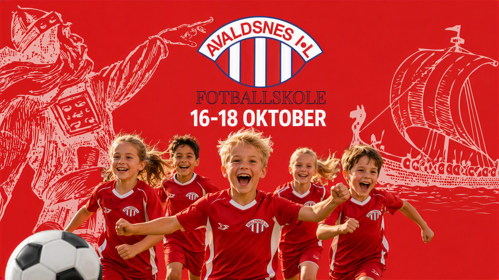 Fotballskole 16-18. oktober!