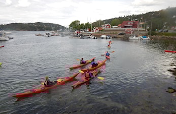 Bli med på barn- og ung-samling. Gratis kajakkhelg i Engelsviken