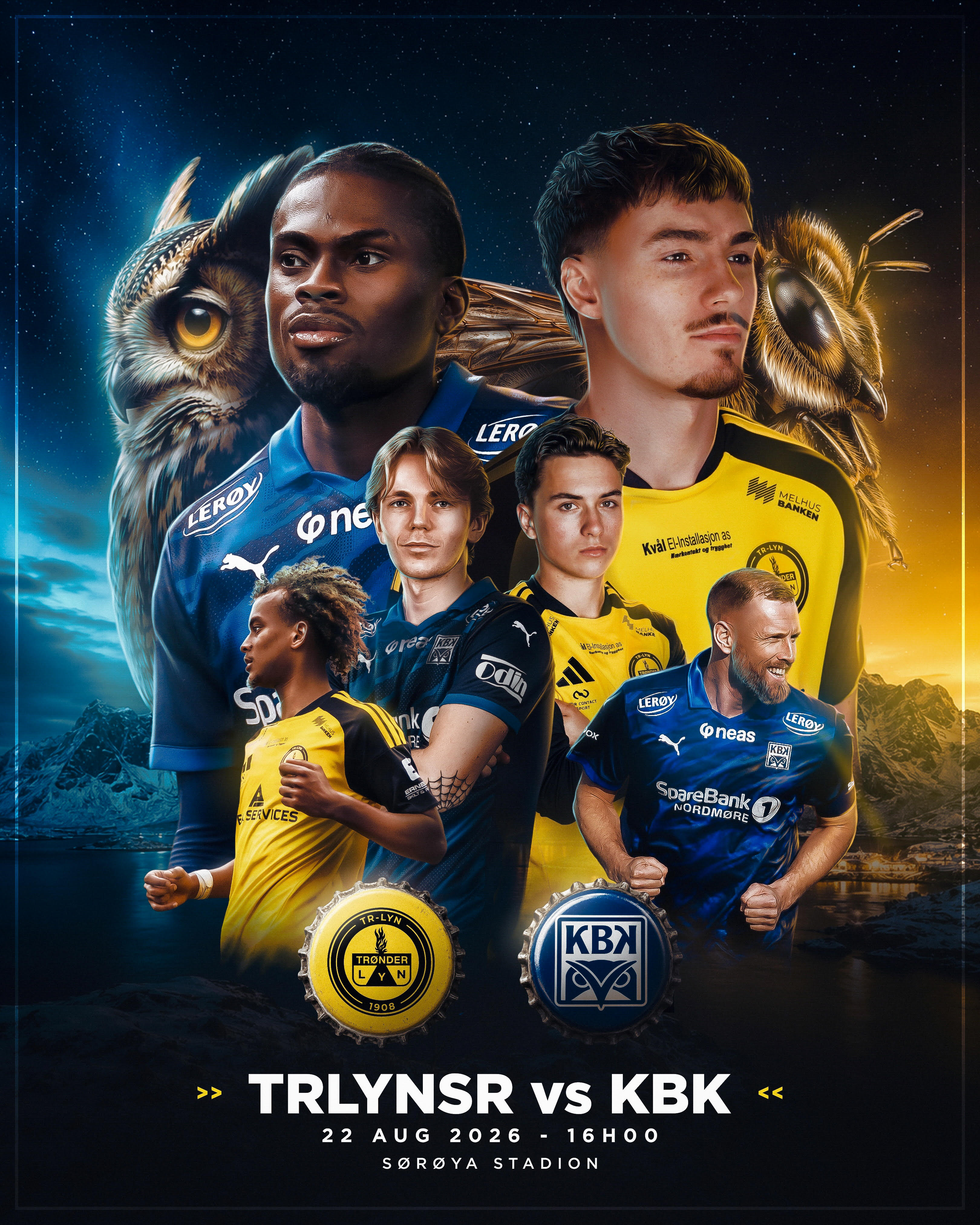 Vi trenger din hjelp til å fylle Sørøya Stadion
