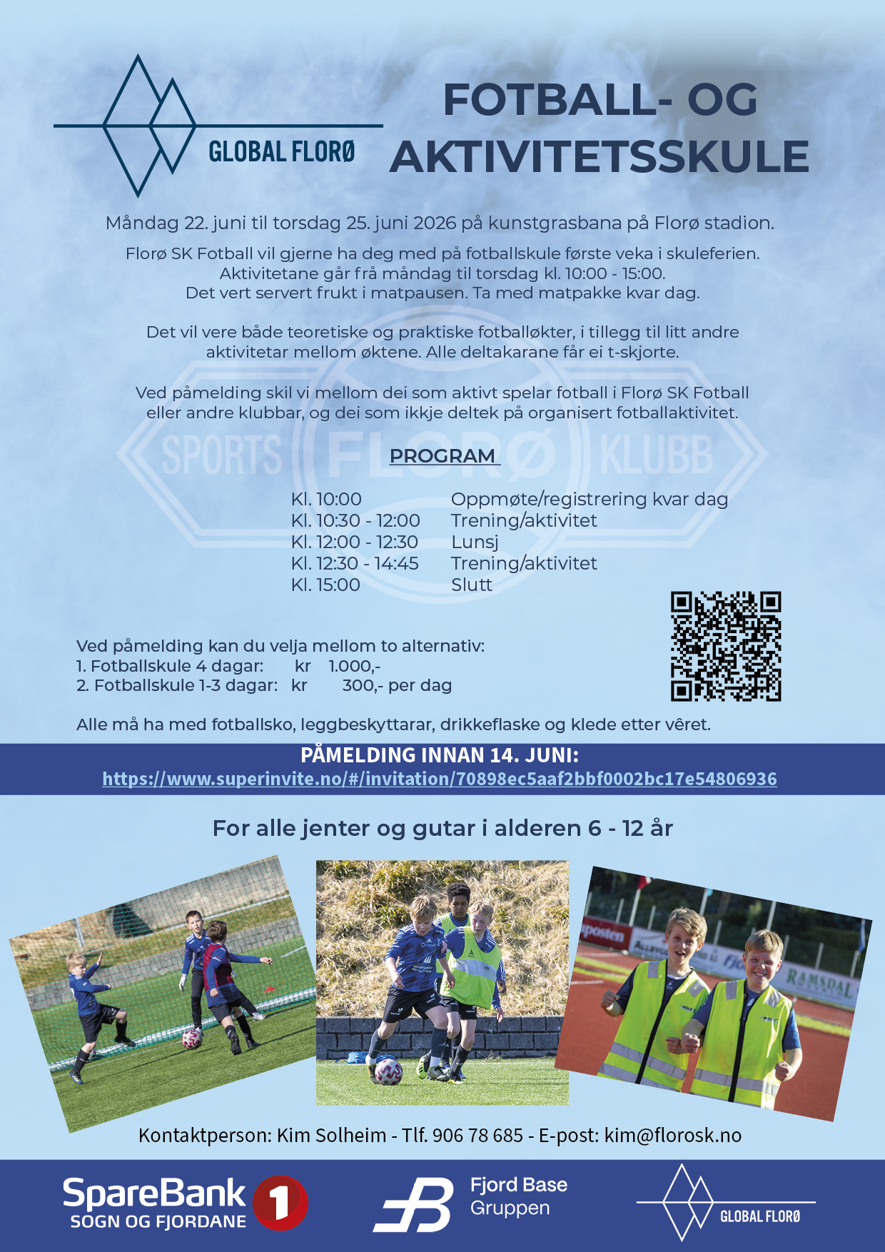 Image for Global fotball- og aktivitetsskule 2026